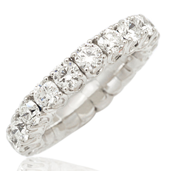 Picchiotti Xpandable™ 3.56CT Round Cut Eternity Ring