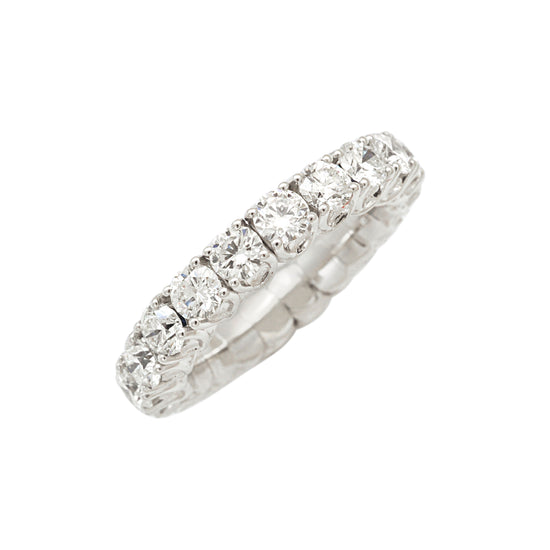Picchiotti Xpandable™ 3.56CT Round Cut Eternity Ring