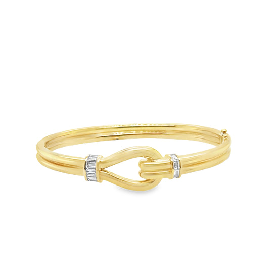 Charles Krypell Sailor Knot Diamond Bracelet