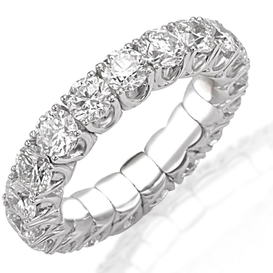 Picchiotti Xpandable™ 4.67CT Round Cut Eternity Ring