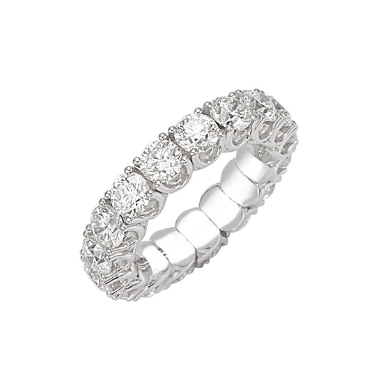 Picchiotti Xpandable™ 5.29CT Round Cut Eternity Ring