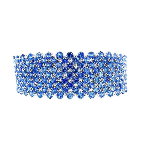 Bayco Sapphire Mesh Bracelet