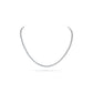 8.88CT Tennis Necklace 16"