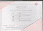 Certificate of authenticity for Argyle Pink Diamonds, issued 2015.