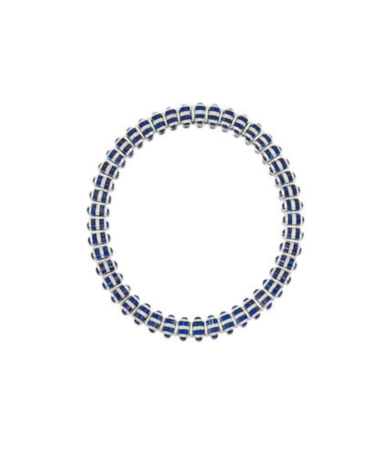 Sapphire and Diamond Necklace