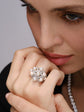 Pearl and Diamond Lattice Ring