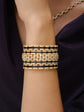 Etho Maria Pear Shaped Yellow Diamond Bangle