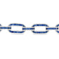 Blue Sapphire Chain Bracelet