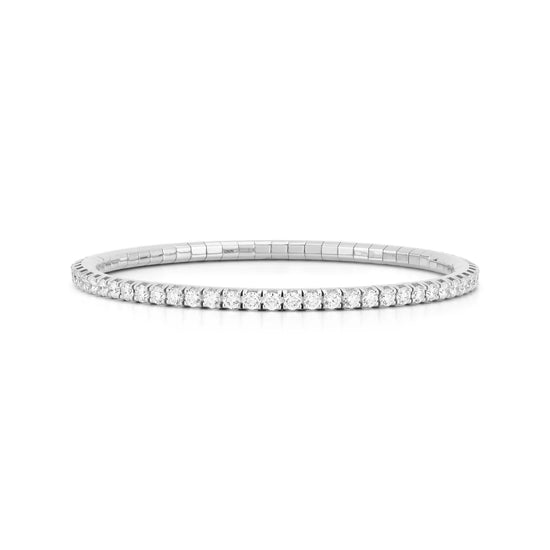 4.30 CT Diamond Stretch Tennis Bracelet