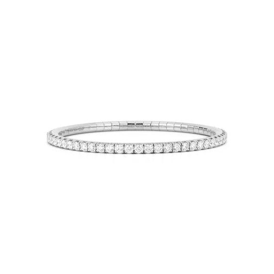 5.50 CT Diamond Stretch Tennis Bracelet