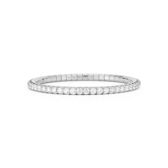 7.30CT Diamond Stretch Tennis Bracelet