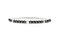 10.50 CT Black & White Diamond Stretch Tennis Bracelet
