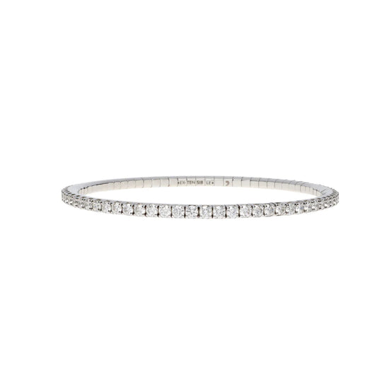 3.35CT Diamond Stretch Tennis Bracelet