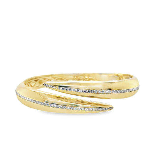 Charles Krypell Diamond Wrap Bracelet