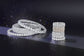 Picchiotti 1.06CT Xpandable™ Round Cut Half Way Eternity Ring