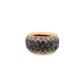 Giotto 9 Champagne and Black Diamond Stretch Ring