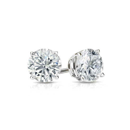4.64CT Diamond Stud Earrings