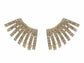 Piranesi Diamond Fan Cuff Earrings