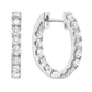 1.4CT Diamond Inside Out Huggie Hoop Earrings