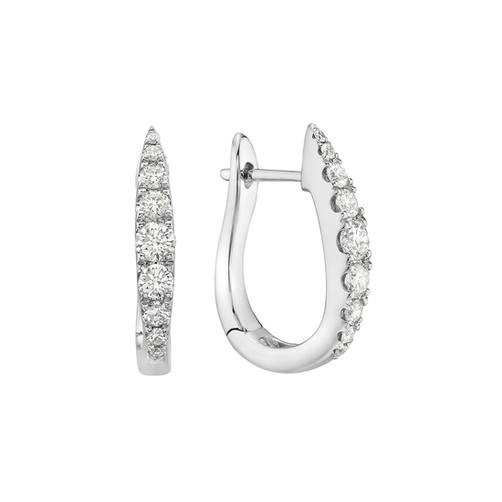 Gold Diamond Earrings