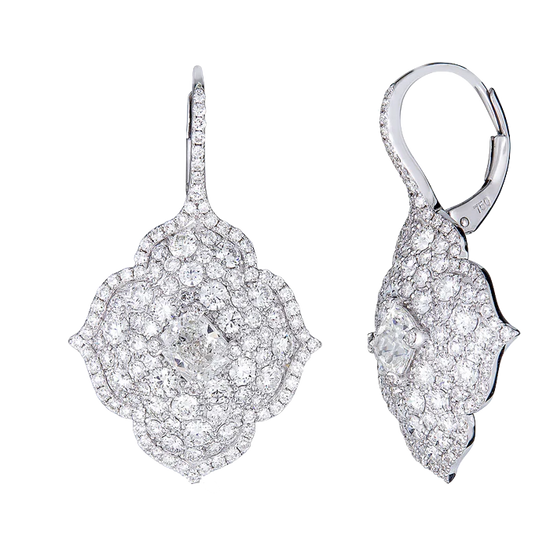 Pasha Drop Diamond Earrings