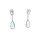 Aquamarine Drop Earrings