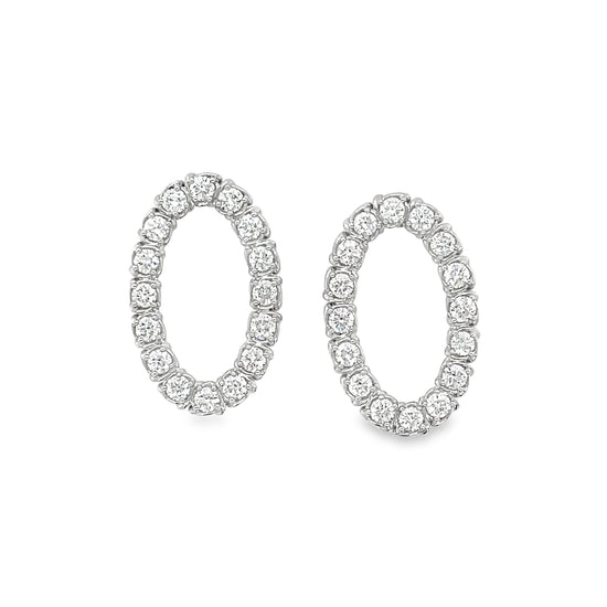 A Link Diamond Circle Earring Add-Ons