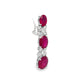 Burmese Ruby and Diamond Earrings