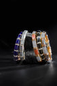Picchiotti Xpandable™ 18k Gold White Mother of Pearl and Diamond Bracelet