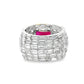 Ruby and Diamond Dome Ring