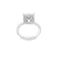 Asscher Diamond Ring