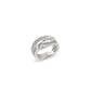 Annamaria Cammilli Four Layer Four Diamond Dune Ring