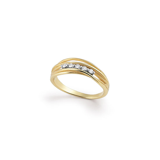 Annamaria Cammilli Five Diamond Seta Ring