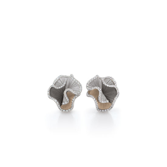 Annamaria Cammilli Tricolor Diamond Sultana Earrings