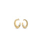 Annamaria Cammilli Diamond Curl Hoop Dune Earrings