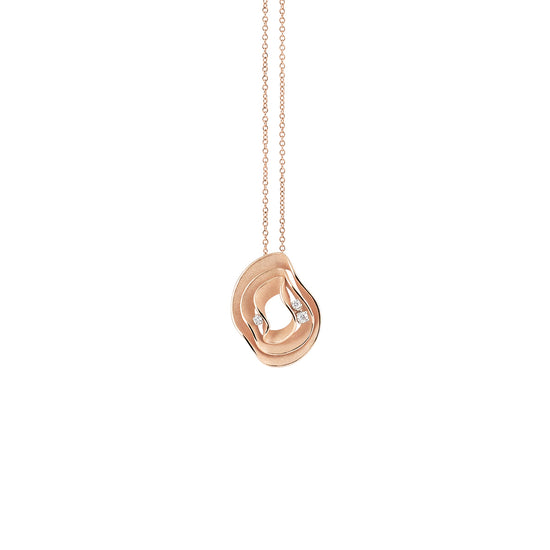 Annamaria Cammilli Three Layer Three Diamond Dune Pendant