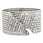 Etho Maria Diamond Reflexion White Cuff Bracelet