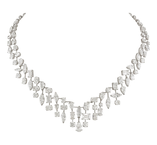 Etho Maria Multi-Cut Diamond Necklace