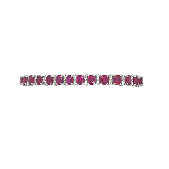 Ruby and Diamond Bracelet