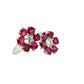 Ruby Flower Ring