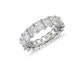6.91CT Radiant Diamond Eternity Ring
