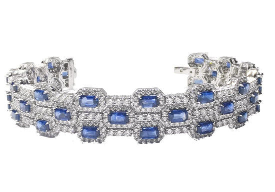 20CT Sapphire Bracelet
