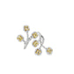 Yellow Diamond Branches Ring