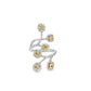 Yellow Diamond Branches Ring