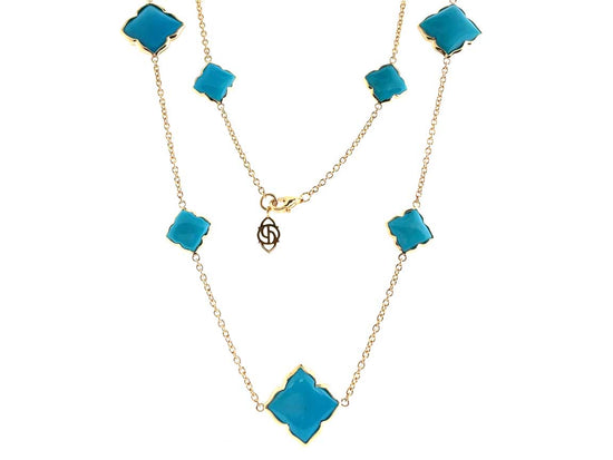 Piranesi Turquoise Capri Necklace
