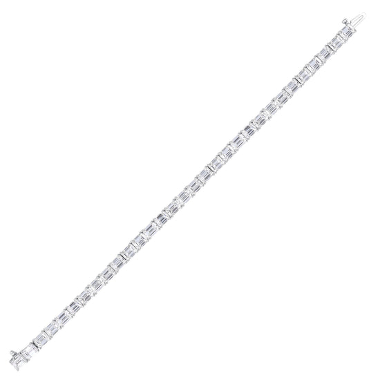 The East and West Diamond Tennis Bracelet