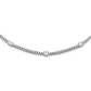 Tennis Necklace with Alternating Multi-Shape Diamonds