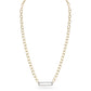 Paperclip Diamond Necklace