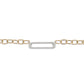 Paperclip Diamond Necklace