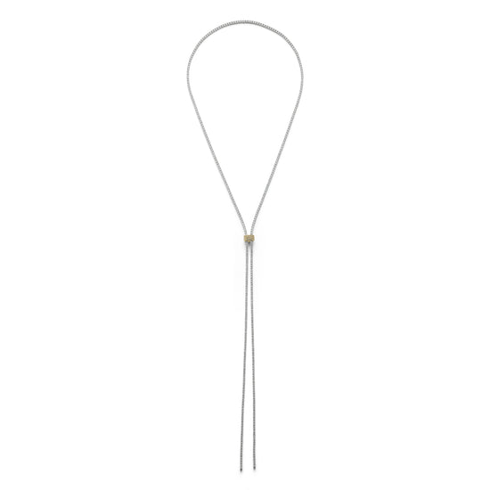 20CT Diamond Necklace with Bolo Pave Clasp